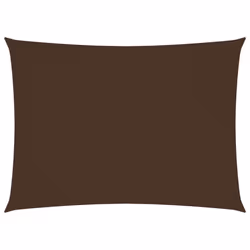 vidaXL Sunshade Sail Oxford Fabric Rectangular 2x3.5 m Brown Sunscreen Canopy