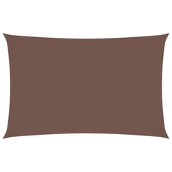vidaXL Sunshade Sail Oxford Fabric Rectangular 2x4.5 m Brown Sunscreen Canopy