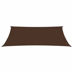 vidaXL Sunshade Sail Oxford Fabric Rectangular 2x5 m Brown Sunscreen Canopy