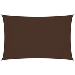 vidaXL Sunshade Sail Oxford Fabric Rectangular 2.5x5 m Brown Sunscreen Canopy
