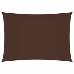 vidaXL Sunshade Sail Oxford Fabric Rectangular 3x4.5 m Brown Sunscreen Canopy