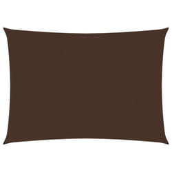 vidaXL Sunshade Sail Oxford Fabric Rectangular 3x4.5 m Brown Sunscreen Canopy
