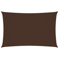 vidaXL Sunshade Sail Oxford Fabric Rectangular 4x7 m Brown Sunscreen Canopy