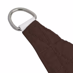 vidaXL Sunshade Sail Oxford Fabric Rectangular 5x8 m Brown Patio Shade Canopy - Additional view 4