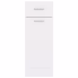 vidaXL Kitchen Cabinet White Engineered Wood Cupboard Sideboard Side Cabinet - Additional view 8