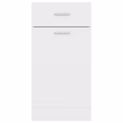 vidaXL Kitchen Cabinet White Engineered Wood Kitchen Storage Shelf Organiser - Additional view 8