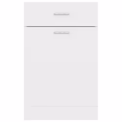 vidaXL Kitchen Cabinet White Engineered Wood Kitchen Storage Shelf Organiser - Additional view 8