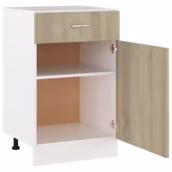 vidaXL Kitchen Cabinet Sonoma Oak Engineered Wood Kitchen Storage Organiser - Additional view 6