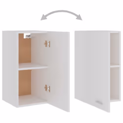 vidaXL Kitchen Cabinet White Engineered Wood Kitchen Storage Shelf Organiser - Additional view 7