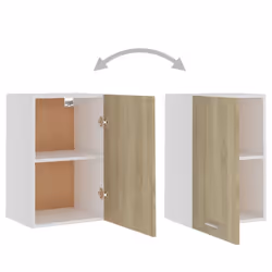 vidaXL Kitchen Cabinet Sonoma Oak Engineered Wood Kitchen Storage Organiser - Additional view 5