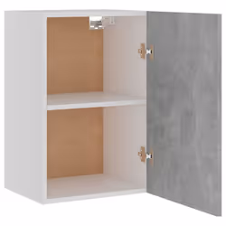 vidaXL Kitchen Cabinet Concrete Grey Engineered Wood Kitchen Storage Organiser - Additional view 6