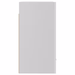 vidaXL Kitchen Cabinet High Gloss White Engineered Wood Home Storage Organiser - Additional view 7
