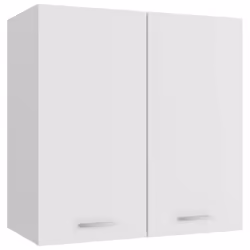vidaXL Kitchen Cabinet White Engineered Wood Kitchen Storage Shelf Organiser