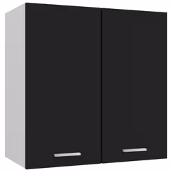 vidaXL Kitchen Cabinet Black Engineered Wood Kitchen Storage Shelf Organiser