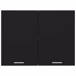 vidaXL Kitchen Cabinet Black Engineered Wood Kitchen Storage Shelf Organiser - Additional view 6