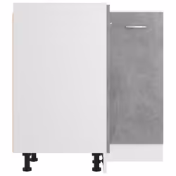 vidaXL Kitchen Cabinet Concrete Grey Engineered Wood Kitchen Storage Organiser - Additional view 6