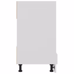 vidaXL Kitchen Cabinet White Engineered Wood Kitchen Storage Shelf Organiser - Additional view 6