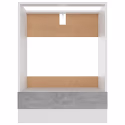 vidaXL Kitchen Cabinet Concrete Grey Engineered Wood Kitchen Storage Organiser - Additional view 5