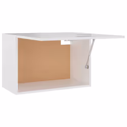 vidaXL Kitchen Cabinet White Engineered Wood Home Kitchen Storage Organiser - Additional view 6