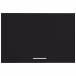 vidaXL Kitchen Cabinet Black Engineered Wood Home Kitchen Storage Organiser - Additional view 6