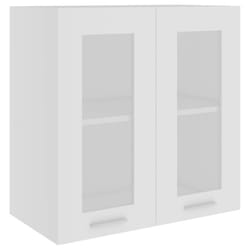 vidaXL Kitchen Cabinet White Engineered Wood Kitchen Storage Shelf Organiser