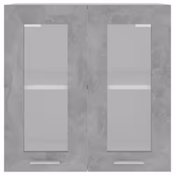 vidaXL Kitchen Cabinet Concrete Grey Engineered Wood Kitchen Storage Organiser - Additional view 6