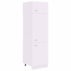 vidaXL Kitchen Cabinet White Engineered Wood Cupboard Sideboard Side Cabinet