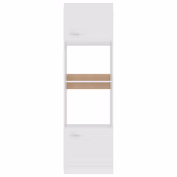 vidaXL Kitchen Cabinet White Engineered Wood Sideboard Storage Side Cabinet - Additional view 6