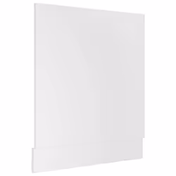 vidaXL Front Dishwasher Panel White Engineered Wood Cabinet Part Protector