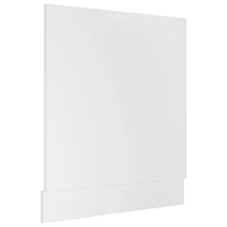 vidaXL Front Dishwasher Panel White Engineered Wood Cabinet Part Protector