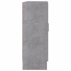 vidaXL Book Cabinet Concrete Grey Engineered Wood Bookshelf Bookcase Sideboard - Additional view 6