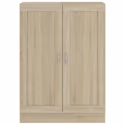 vidaXL Book Cabinet Sonoma Oak Engineered Wood Bookshelf Storage Sideboard - Additional view 6