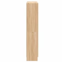vidaXL Book Cabinet Sonoma Oak Engineered Wood Bookshelf Storage Sideboard - Additional view 7