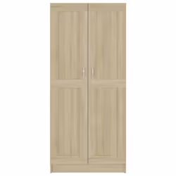 vidaXL Book Cabinet Sonoma Oak Engineered Wood Bookcase Storage Sideboard - Additional view 6