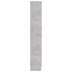 vidaXL Book Cabinet Concrete Grey Engineered Wood Bookshelf Rack Sideboard - Additional view 6