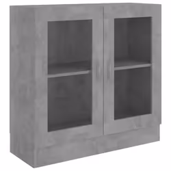 VidaXL 802745, Grey, Wood, Wood, Glass, Wood, 825 mm, 305 mm