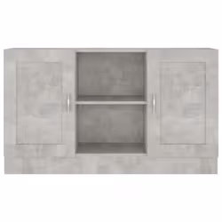 vidaXL Sideboard Concrete Grey Engineered Wood Storage Cupboard Side Cabinet - Additional view 6