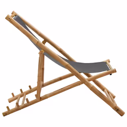 VidaXL 313018 outdoor chair Terrace Padded seat Bamboo, Polyester