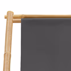 VidaXL 313018 outdoor chair Terrace Padded seat Bamboo, Polyester - Additional view 7