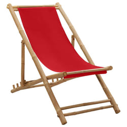 VidaXL 313020 outdoor chair Terrace Padded seat Bamboo, Polyester