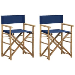 VidaXL 313030 outdoor chair Terrace Bamboo, Polyester