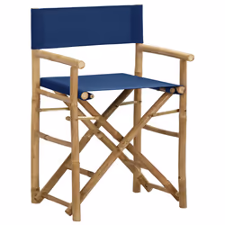 VidaXL 313030 outdoor chair Terrace Bamboo, Polyester