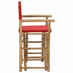 VidaXL 313031 outdoor chair Terrace Bamboo, Polyester - Additional view 4