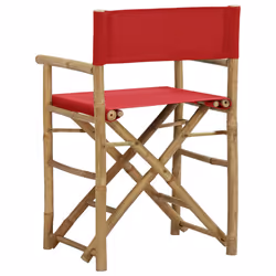 VidaXL 313031 outdoor chair Terrace Bamboo, Polyester - Additional view 5