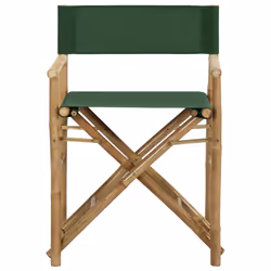 VidaXL 313032 outdoor chair Terrace Bamboo, Polyester