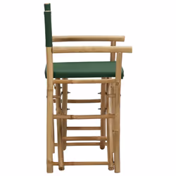 VidaXL 313032 outdoor chair Terrace Bamboo, Polyester - Additional view 4