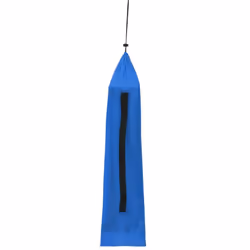 vidaXL Camping Bed 180x60x19 cm Oxford Fabric and Steel Blue Hiking Lounger - Additional view 4