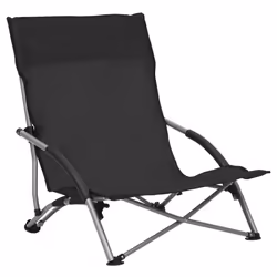 VidaXL 312489 outdoor chair Terrace Oxford, Steel Black