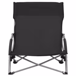 VidaXL 312489 outdoor chair Terrace Oxford, Steel Black