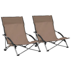 VidaXL 312492 outdoor chair Terrace Oxford, Steel Taupe